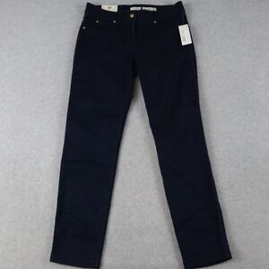 Maison Jules Jeans Womens 10 Short Sophie Everyday Skinny Stretch Denim Blue NWT